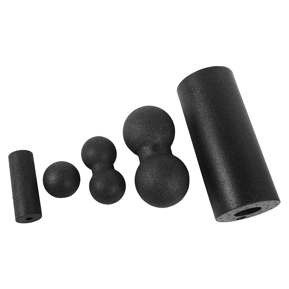 Foam Roller Set -Muscle Roller Set with Massage Stick Massage Ball High Density Massager Roller with Bag