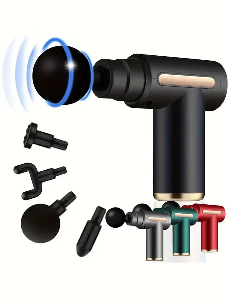Fascia Gun Muscle Relaxation Massager Electric Vibration Massage Gun Professional Grade Neck Membrane Gun 2025